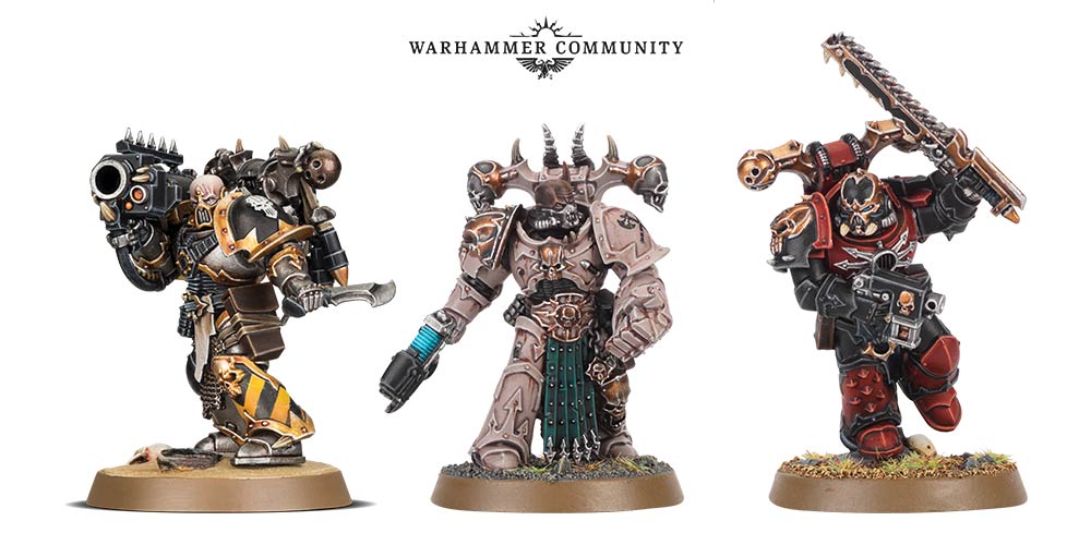 new style 2019  Chaos Space Marines heavy bolter